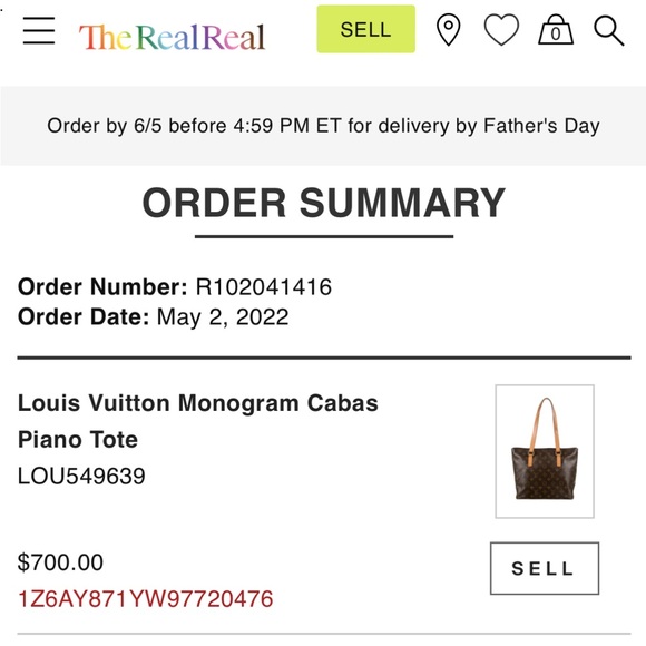 Louis Vuitton tote - Picture 10 of 10